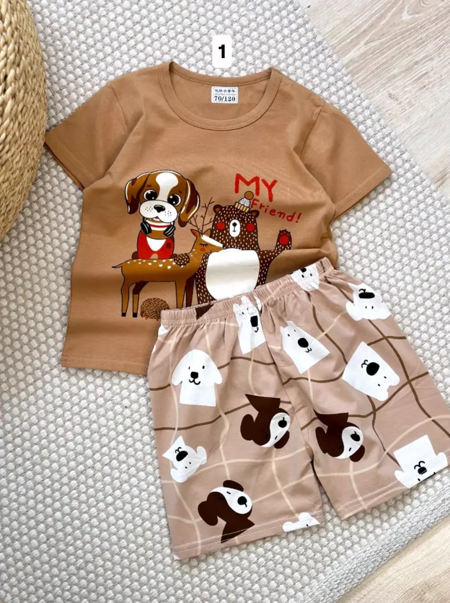 تیشرت شلوارک وارداتی کد1592