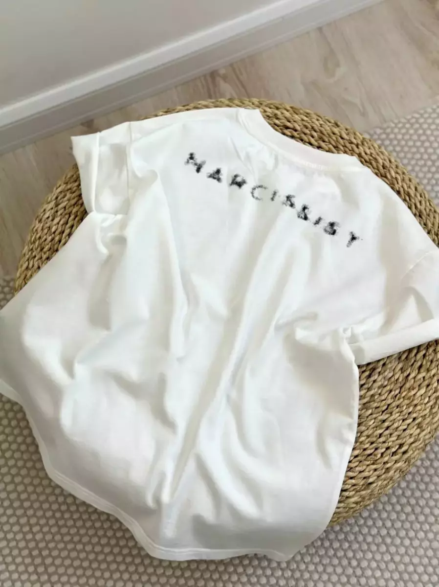 تیشرت سفید وارداتی کد1550