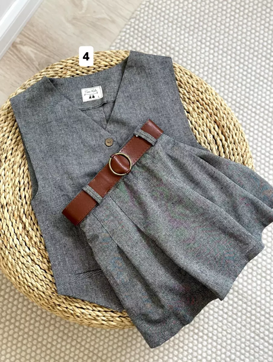 وست و دامن شلوارکی کد1541