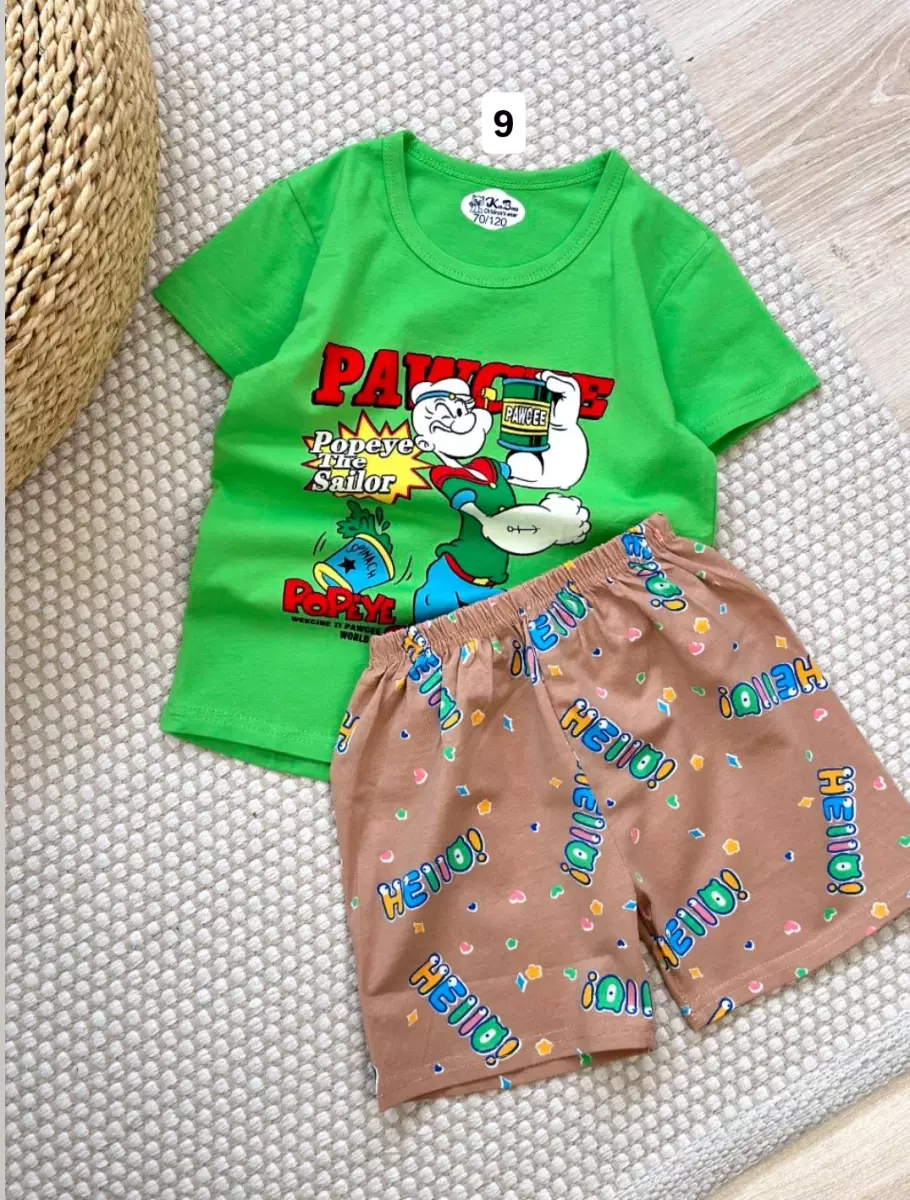 تیشرت شلوارک وارداتی کد1592