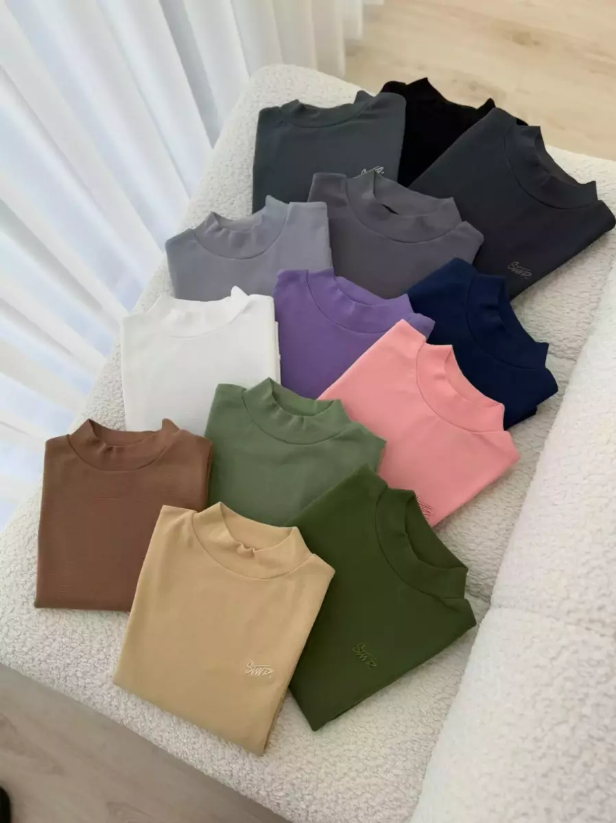 بلوز یقه 5 سانت کد 100075