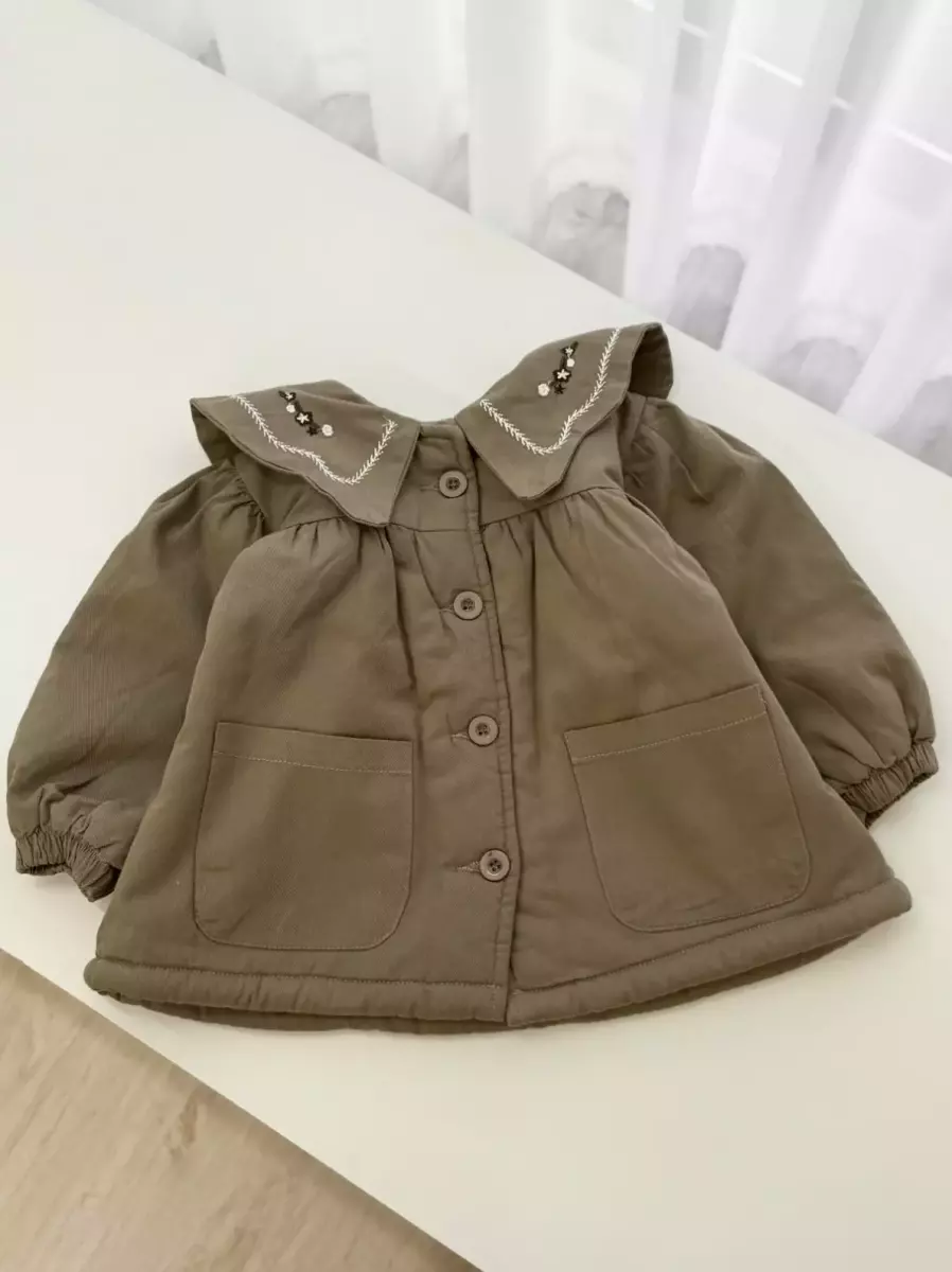 سارافون یقه گلدوزی تو خز کد 100068