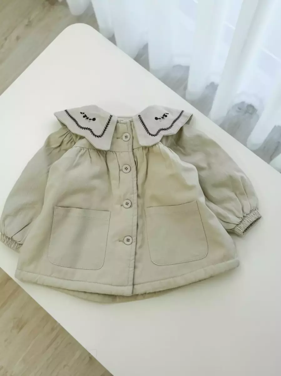 سارافون یقه گلدوزی تو خز کد 100068