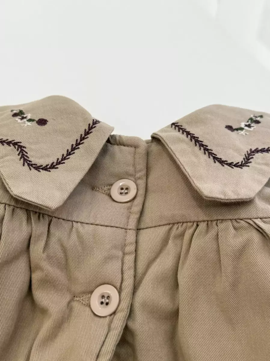 سارافون یقه گلدوزی تو خز کد 100068