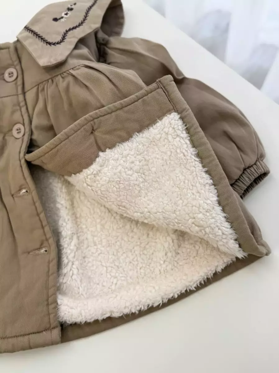 سارافون یقه گلدوزی تو خز کد 100068