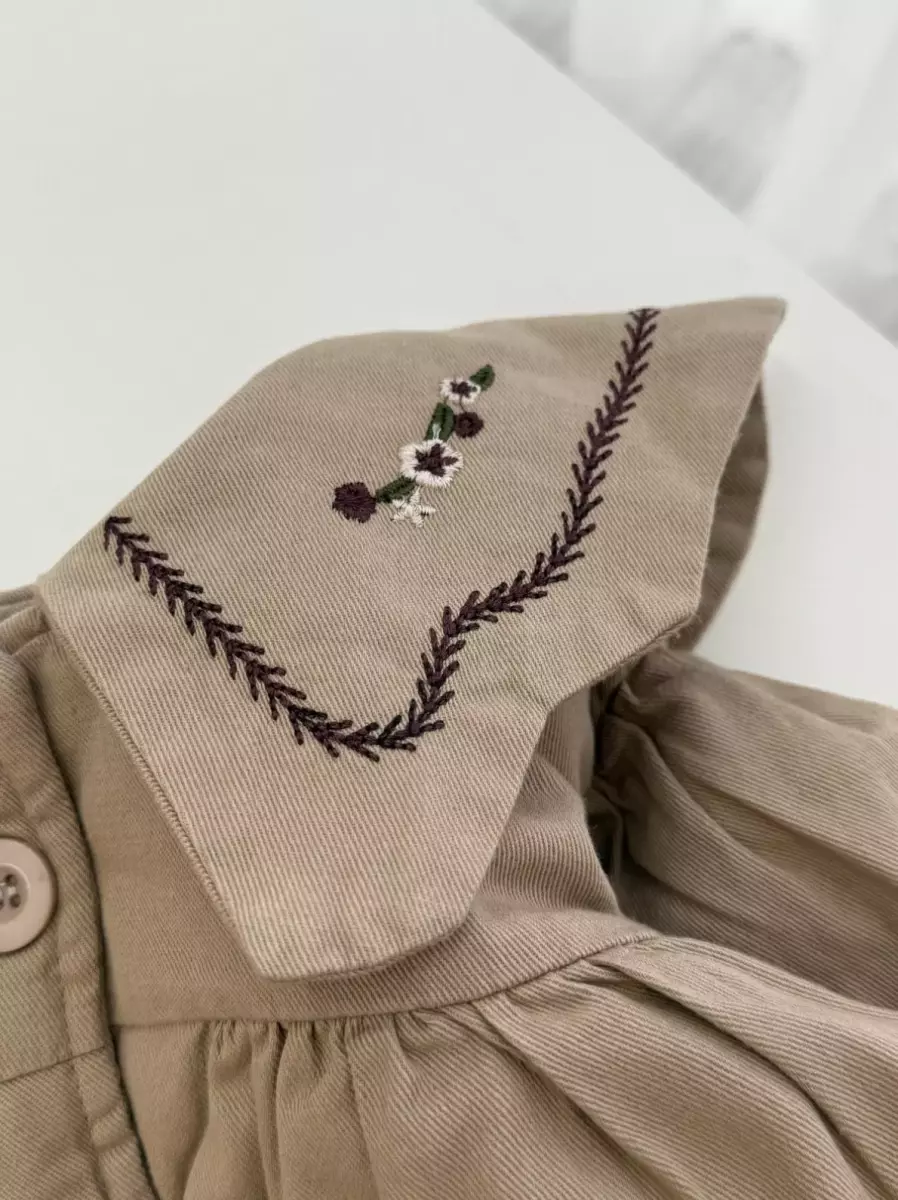 سارافون یقه گلدوزی تو خز کد 100068