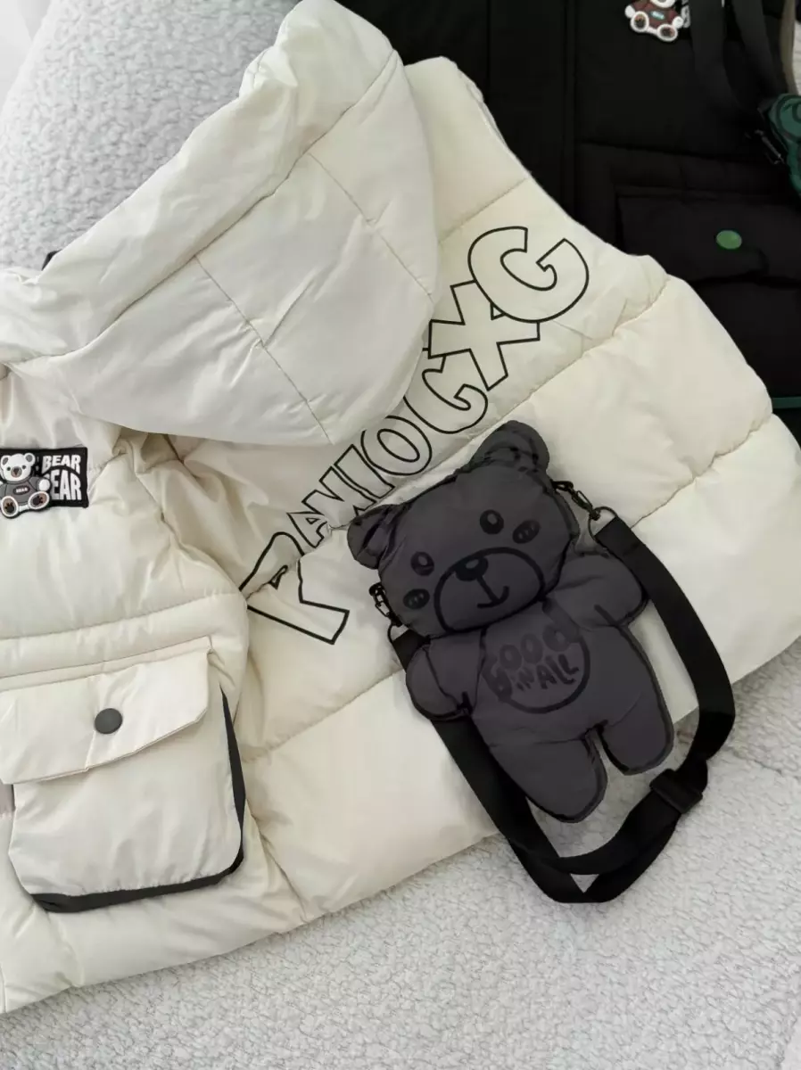 پافر خرس عروسک چرخان کد 100335