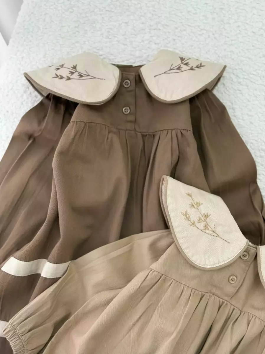 سارافون کتان گلدوزی کد 100069