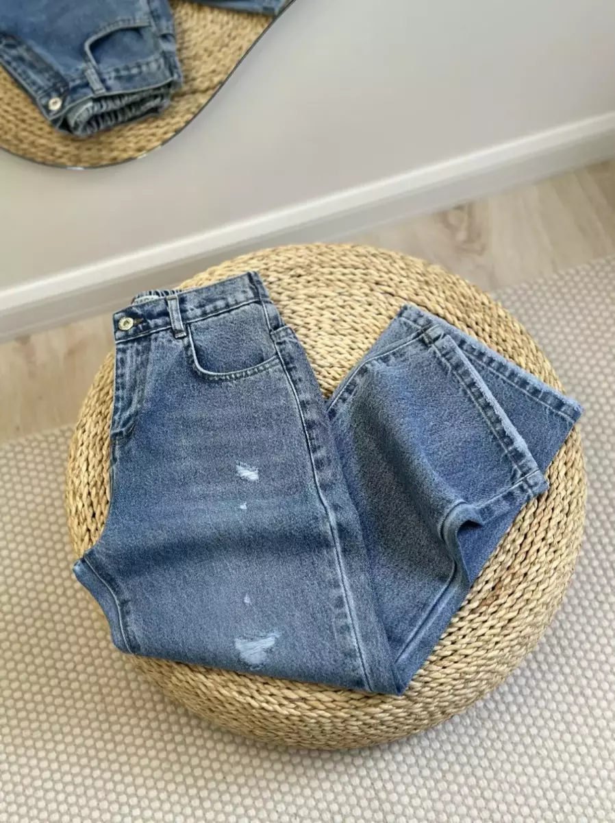 شلوار بگ جین کد1625