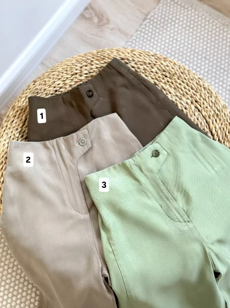 شلوار بگ پارچه ای کد1599