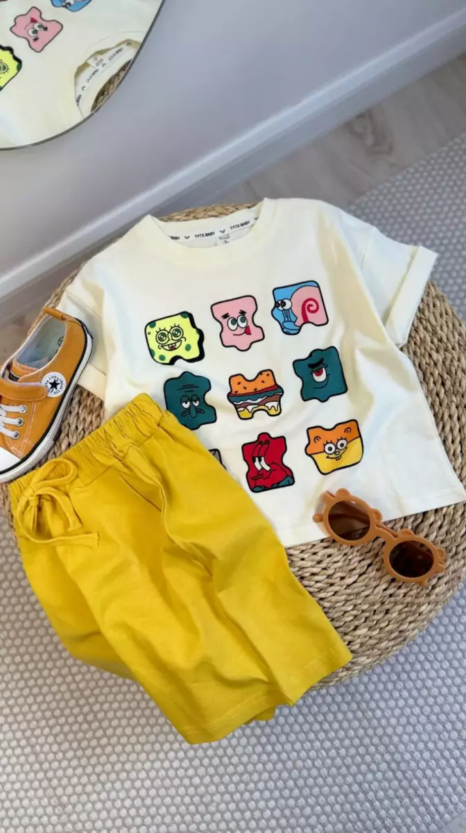 تیشرت شلوارک وارداتی کد1632