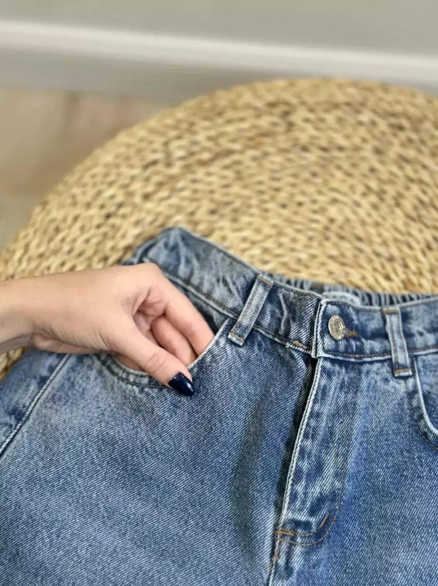 شلوار بگ جین کد1625