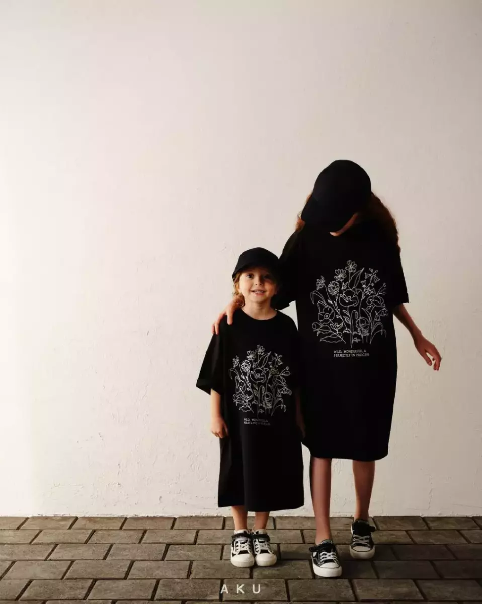 تونیک چاپی مشکی کد1616