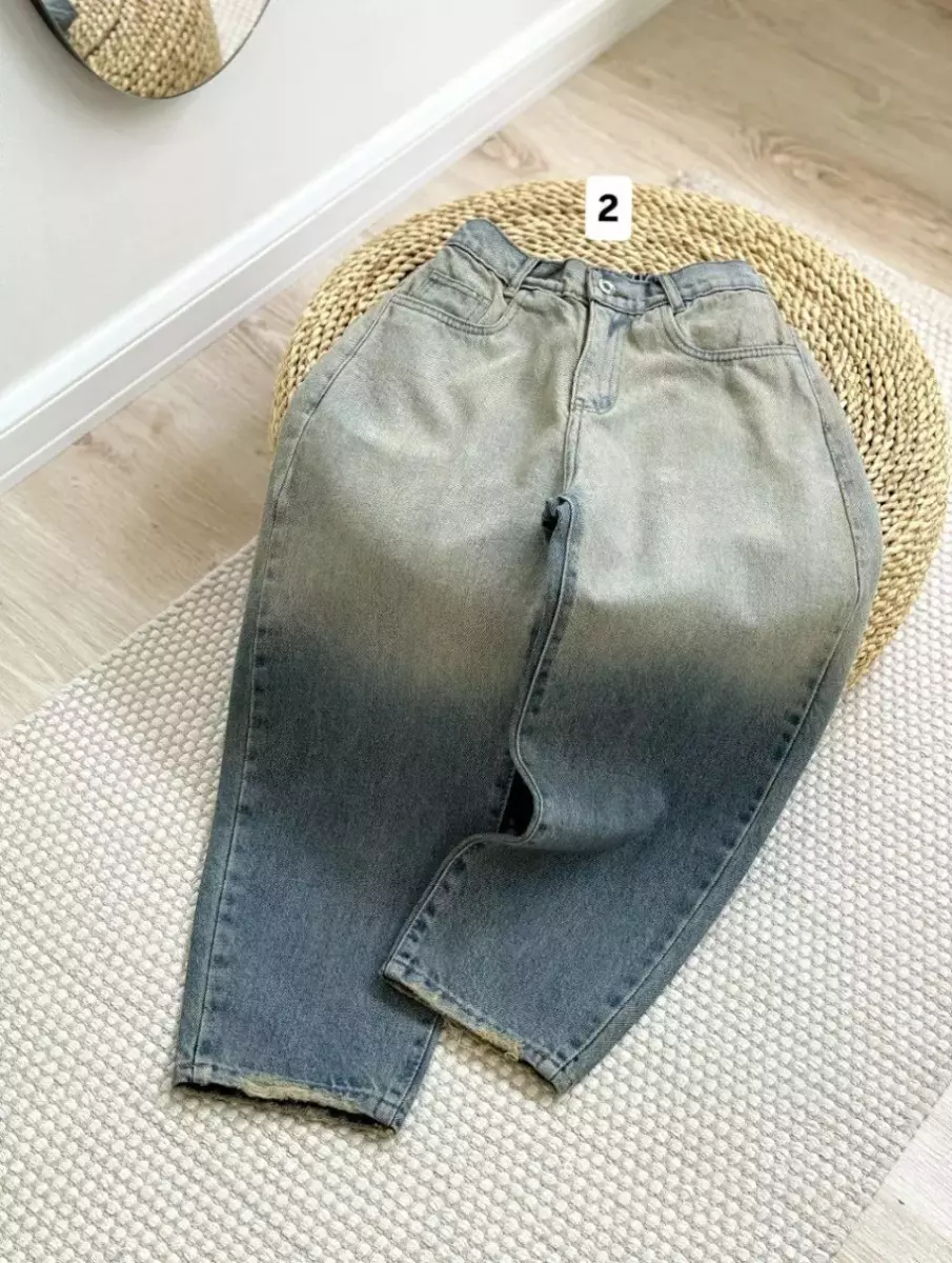 شلوار مام جین کد1639