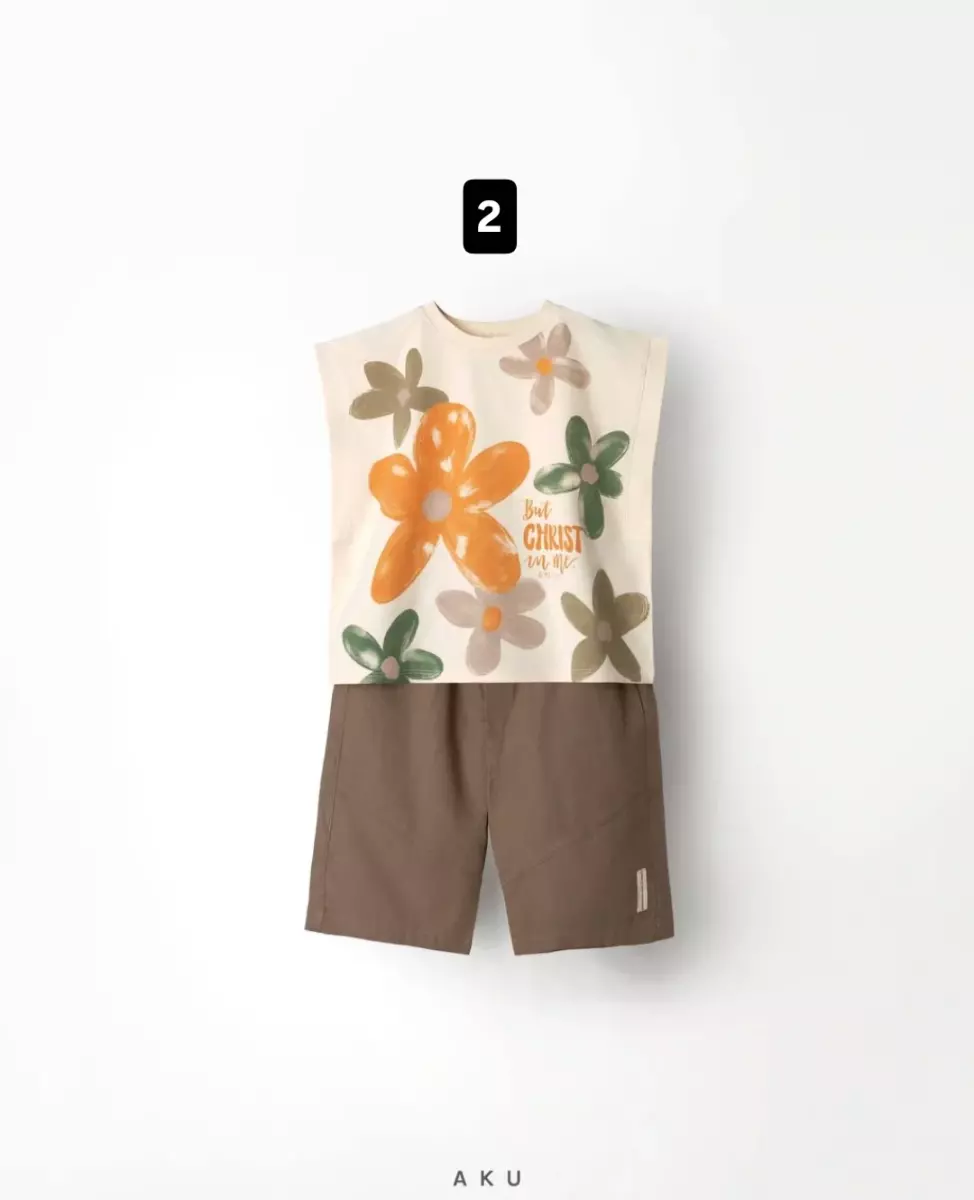 تاپ و شلوارک کیوت کد1643