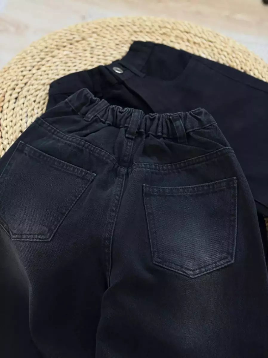 شلوار جین فول بگ کد1635