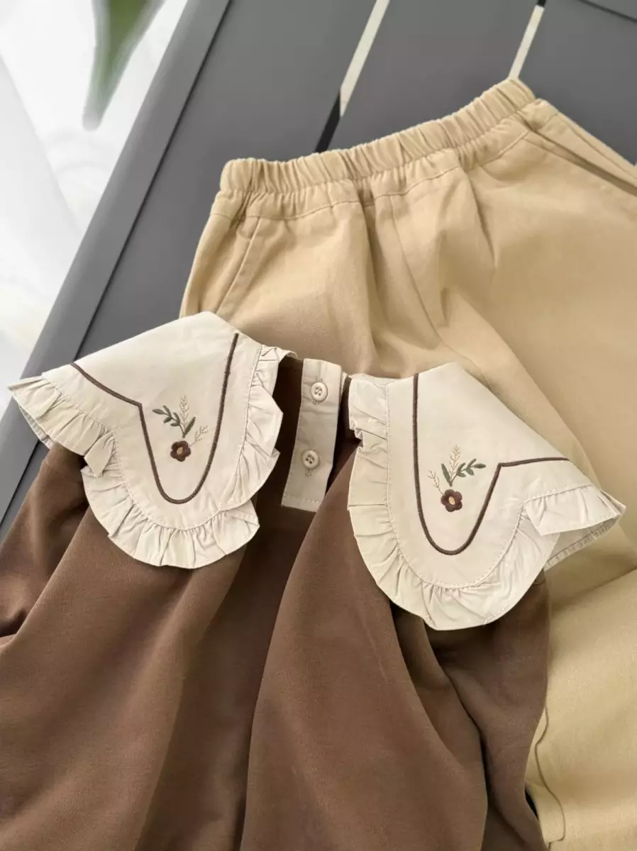 دورس یقه گلدوزی کد 100537