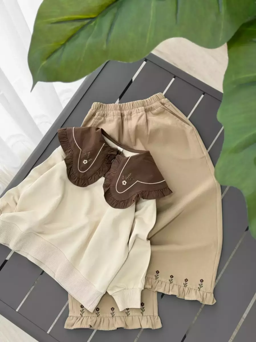 دورس یقه گلدوزی کد 100537