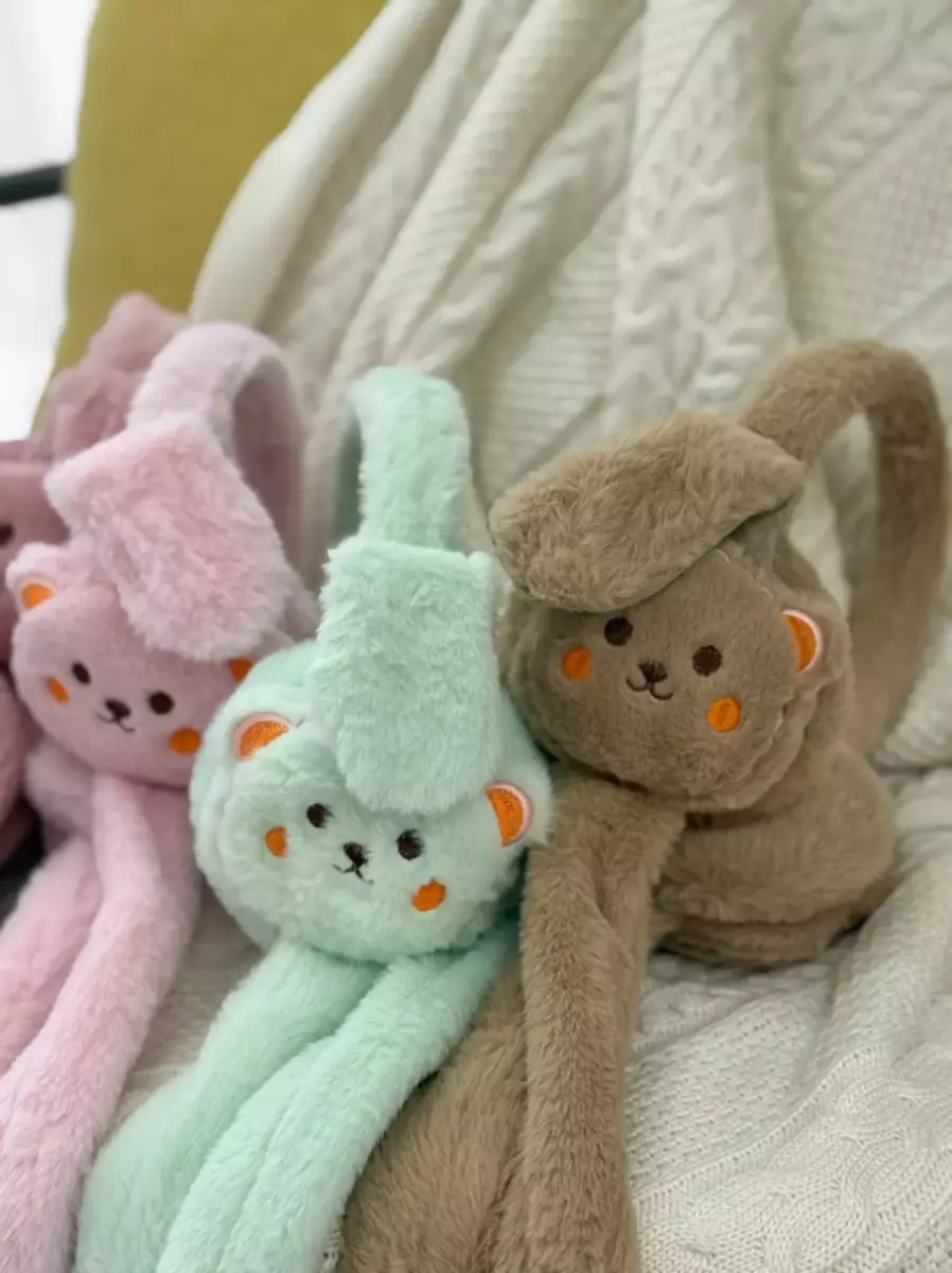 گوش بند گربه گوش نارنجی کد 100596