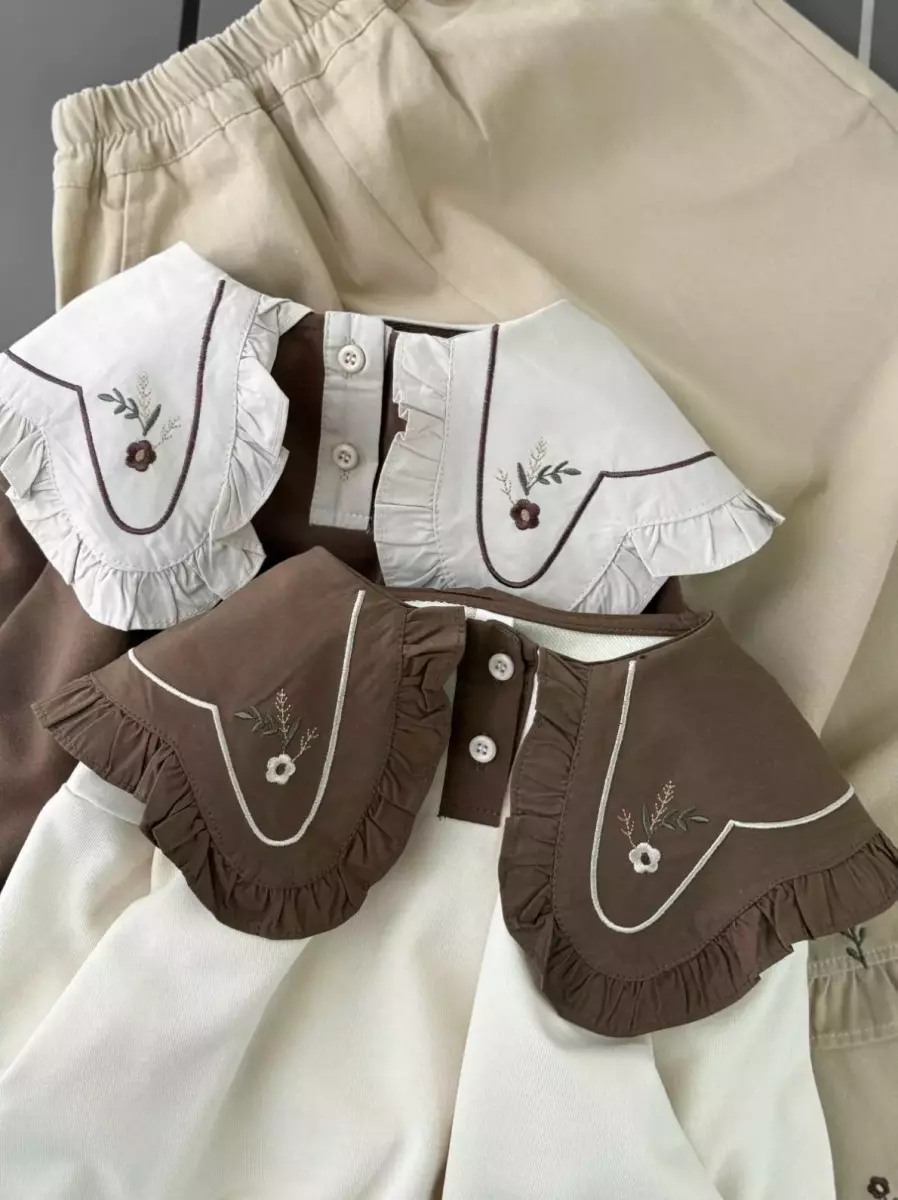 دورس یقه گلدوزی کد 100537