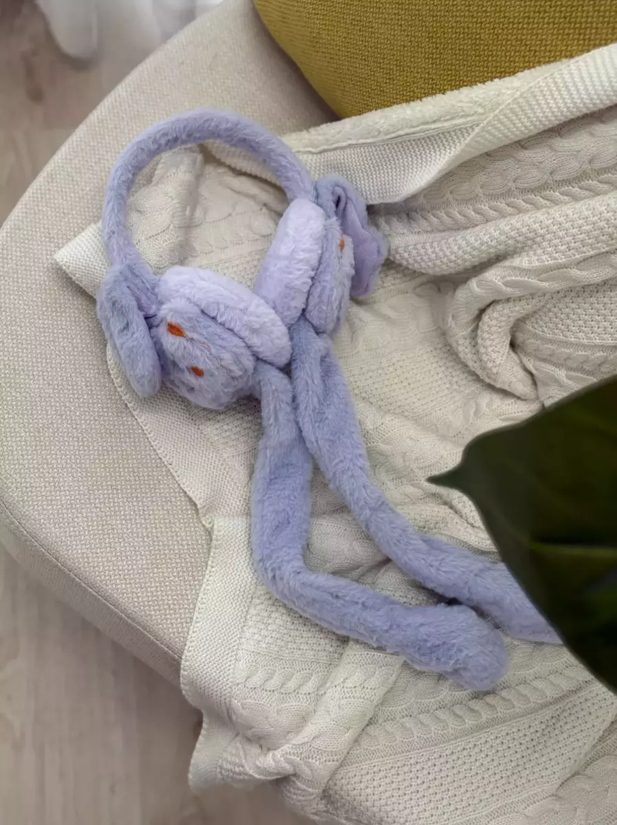 گوش بند گربه گوش نارنجی کد 100596