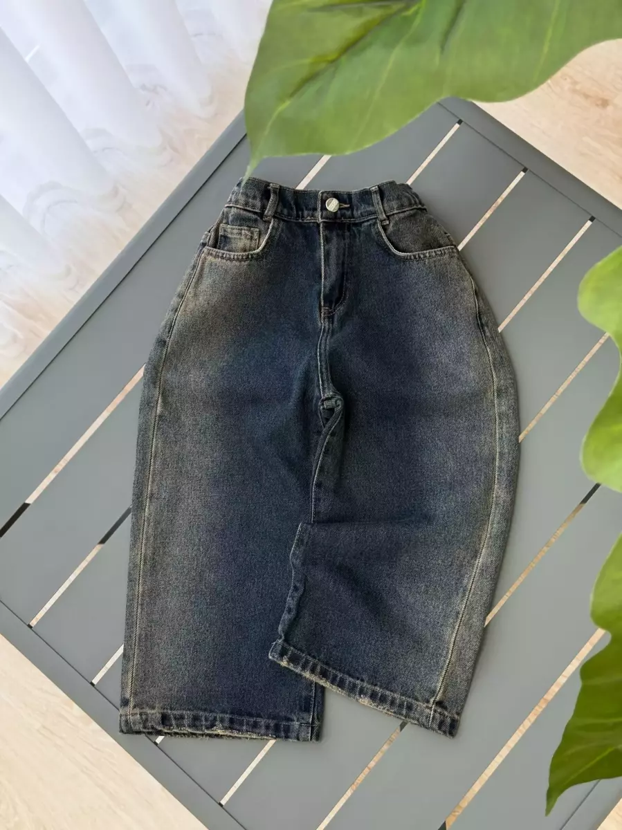 شلوار واید لگ بغل آبرنگی (21043) کد 100614