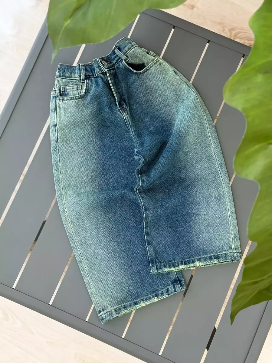 شلوار واید لگ بغل آبرنگی (21043) کد 100614