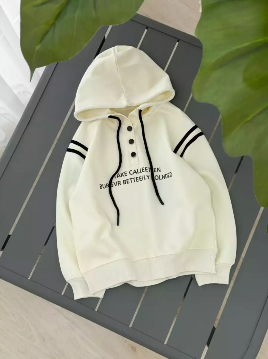 هودی دکمه دار کد 100272