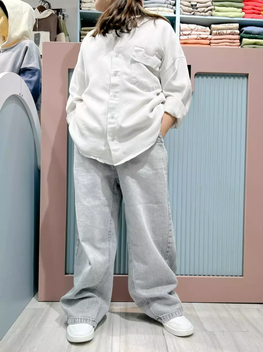 پیراهن کتان لخت کد 100656