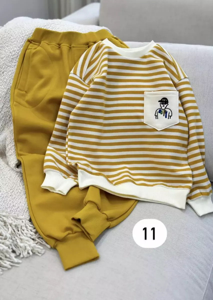 ست دو تیکه راه راه کد1122