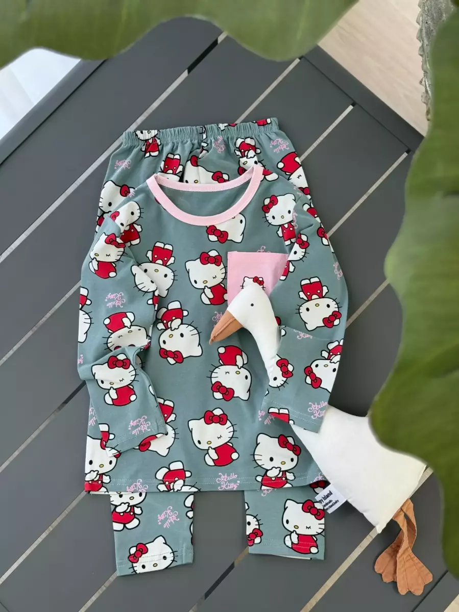 ست وارداتی جیبدار کیتی کد101170