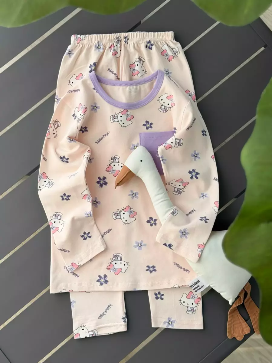 ست وارداتی جیبدار کیتی مهربون کد101180