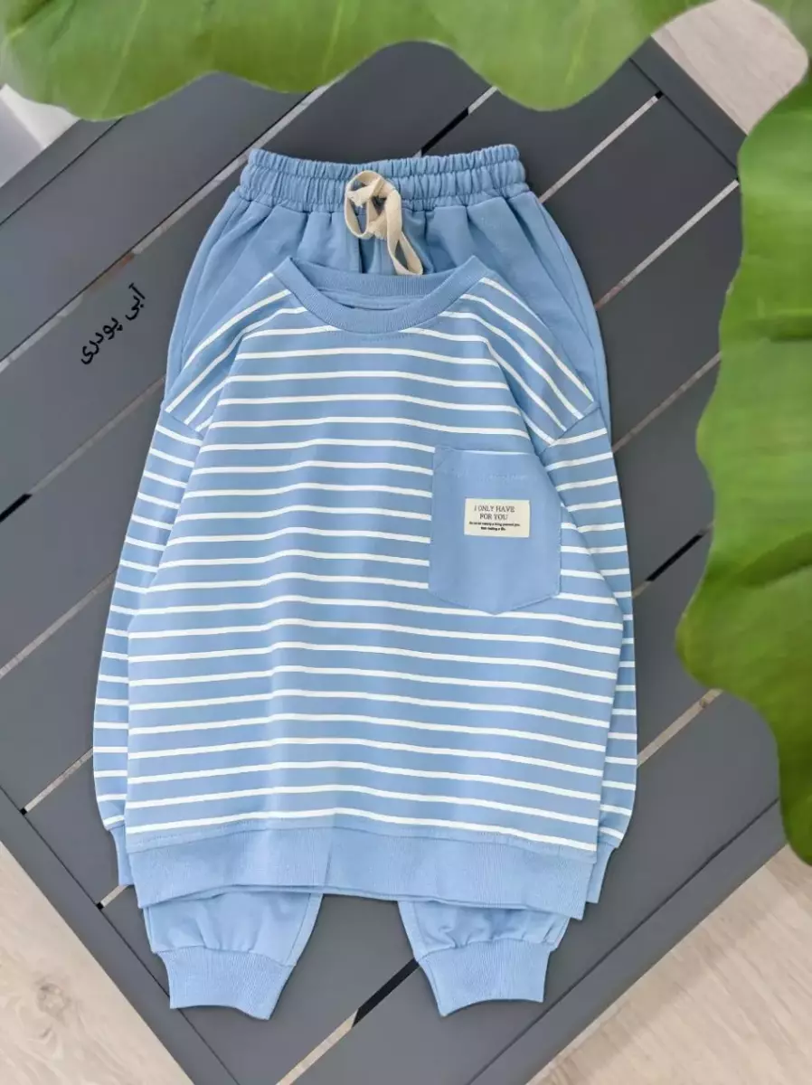 دو تیکه راه راه اسپرت کد101229