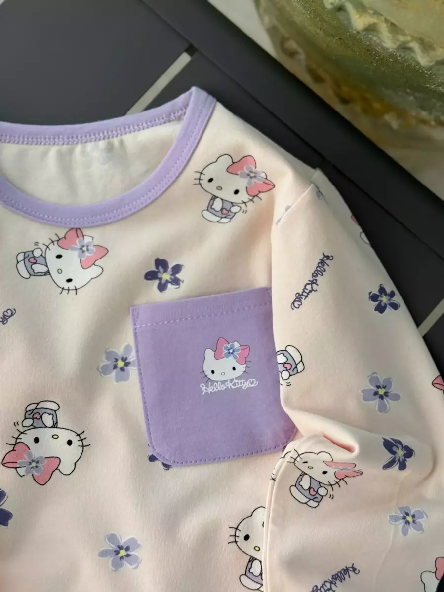 ست وارداتی جیبدار کیتی مهربون کد101180