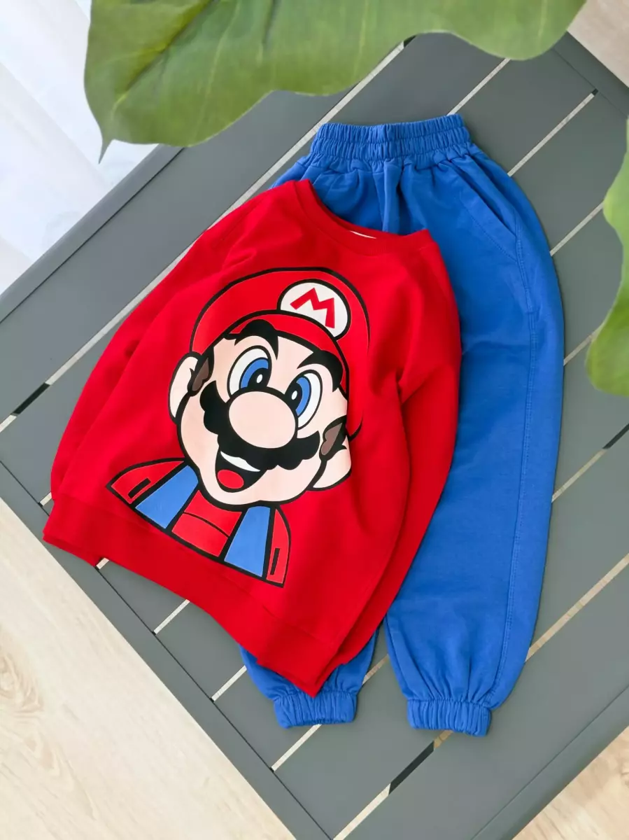 بلوز شلوار ماریو کد 100590