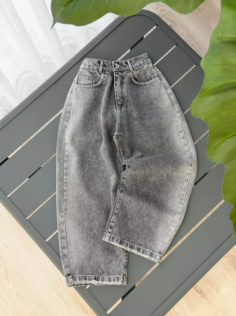 شلوار بگ بغل آبرنگی (21028) کد 100446