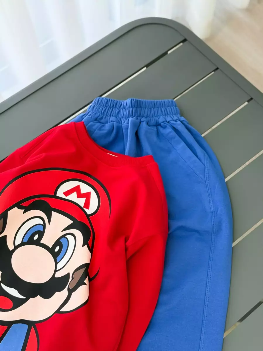 بلوز شلوار ماریو کد 100590