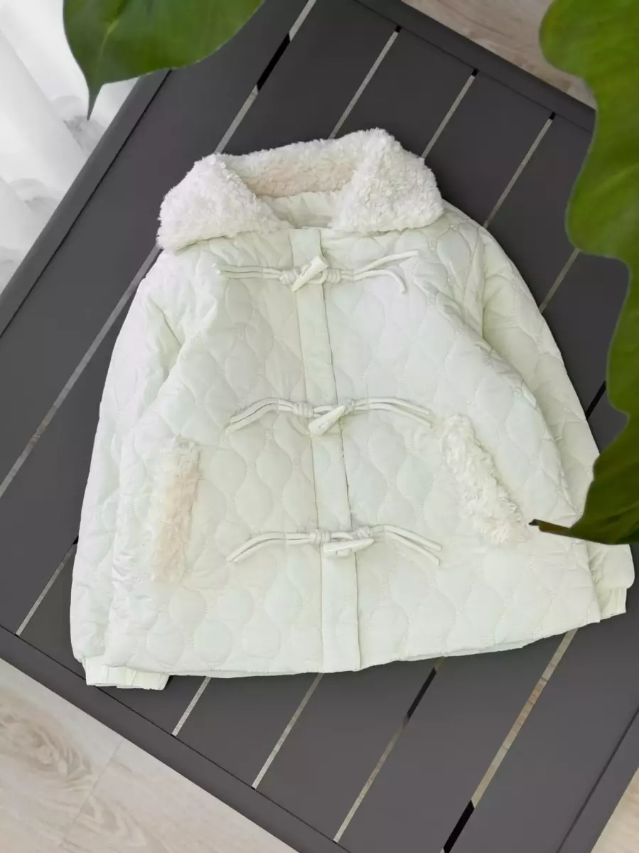 کاپشن خزدار وارداتی کد 100763