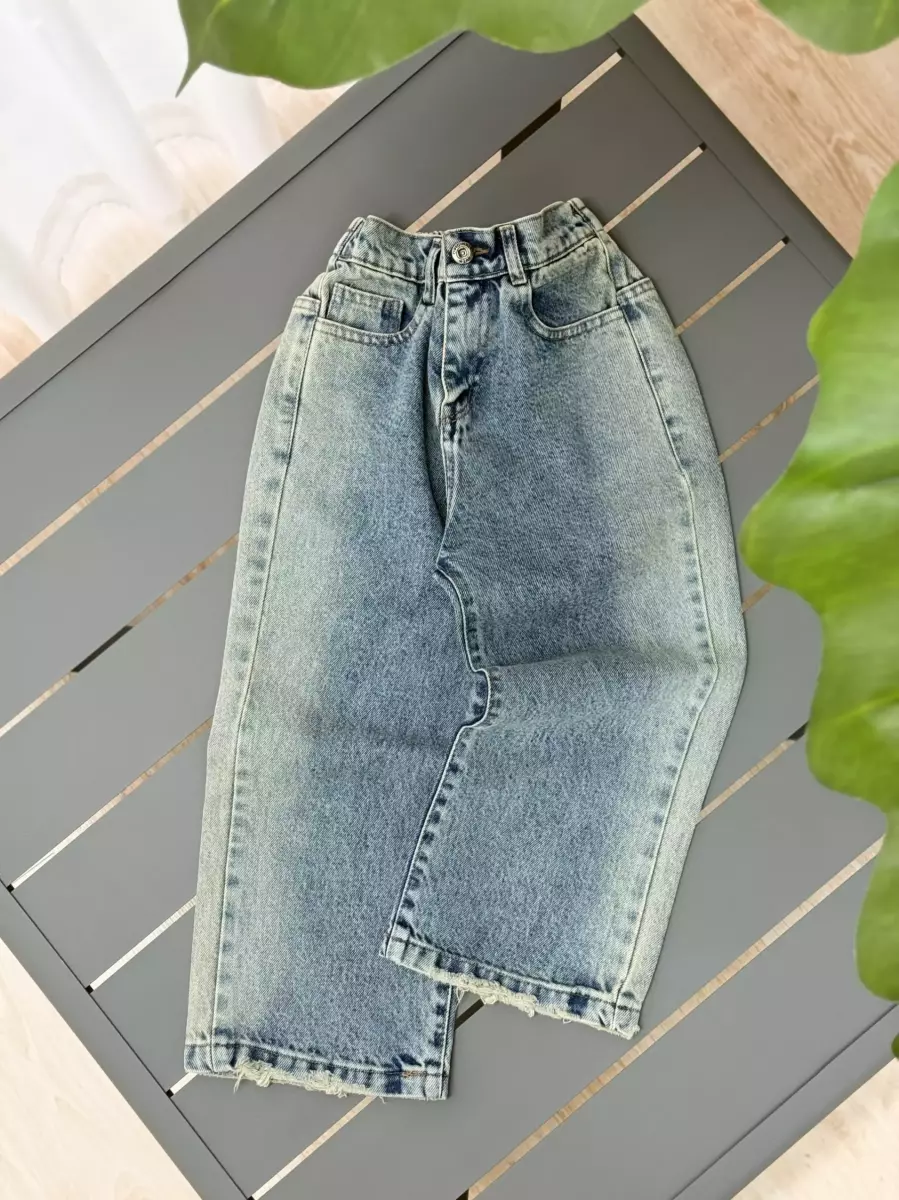 شلوار بگ بغل آبرنگی 4 کد 100445