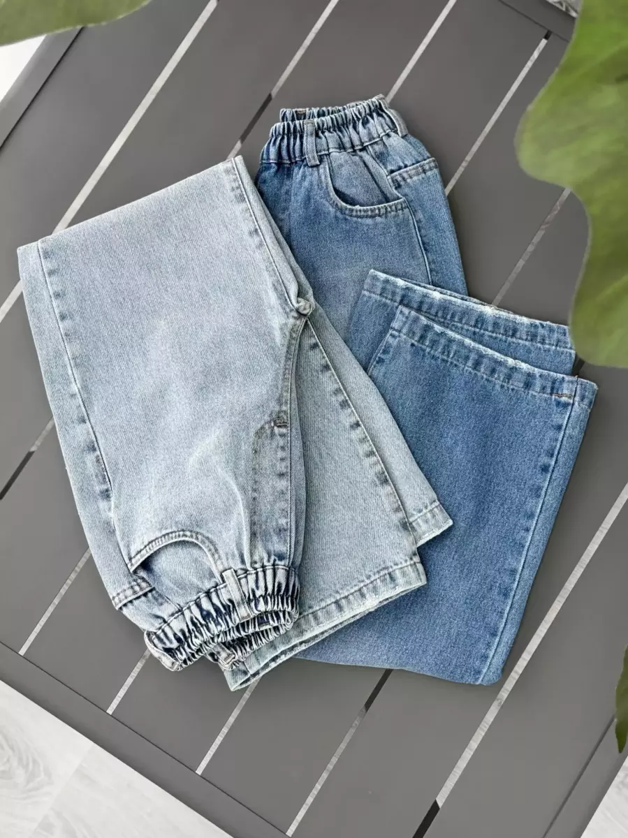 شلوار بگ کامل کمر کش (20874) کد 100672