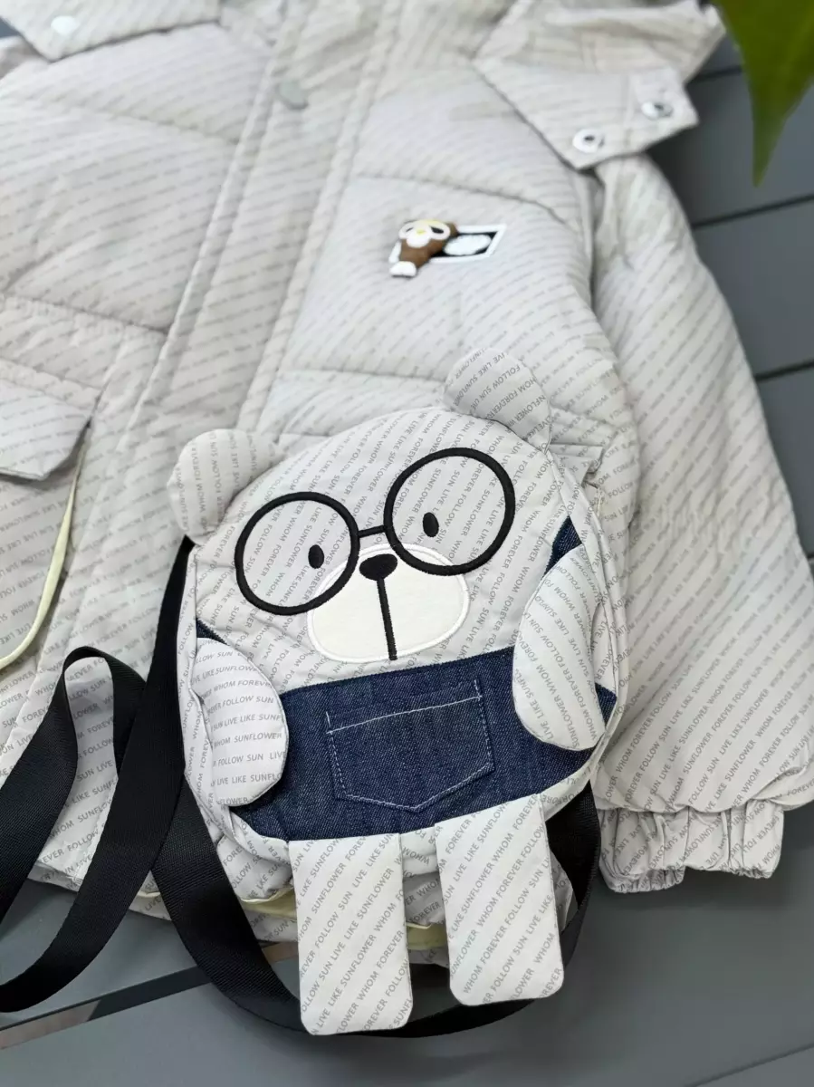 کاپشن Bear چاپ دار کد 100665