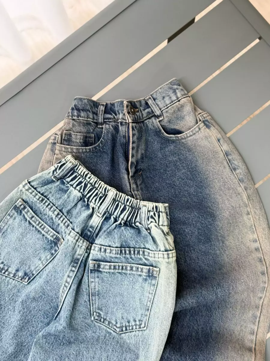 شلوار بگ بغل آبرنگی 4 کد 100445