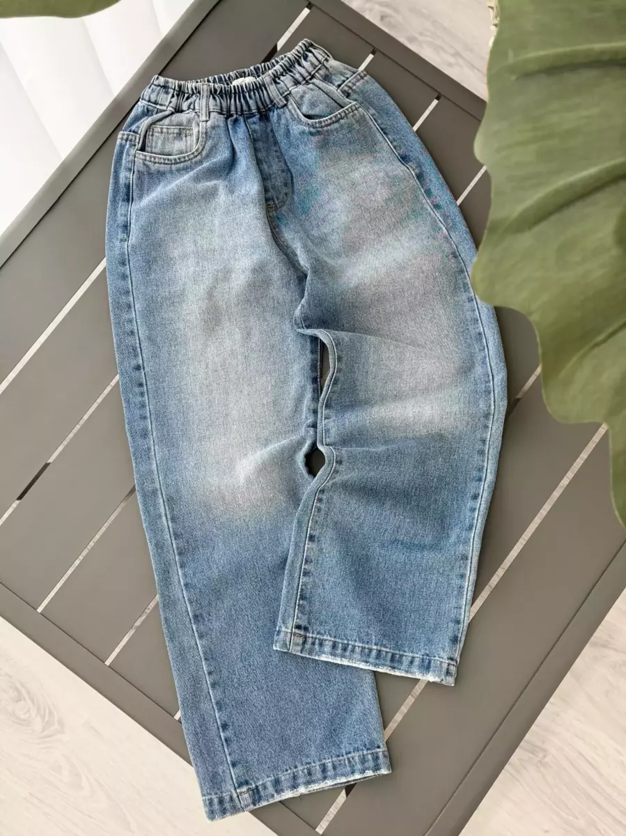 شلوار بگ کامل کمر کش (20874) کد 100672