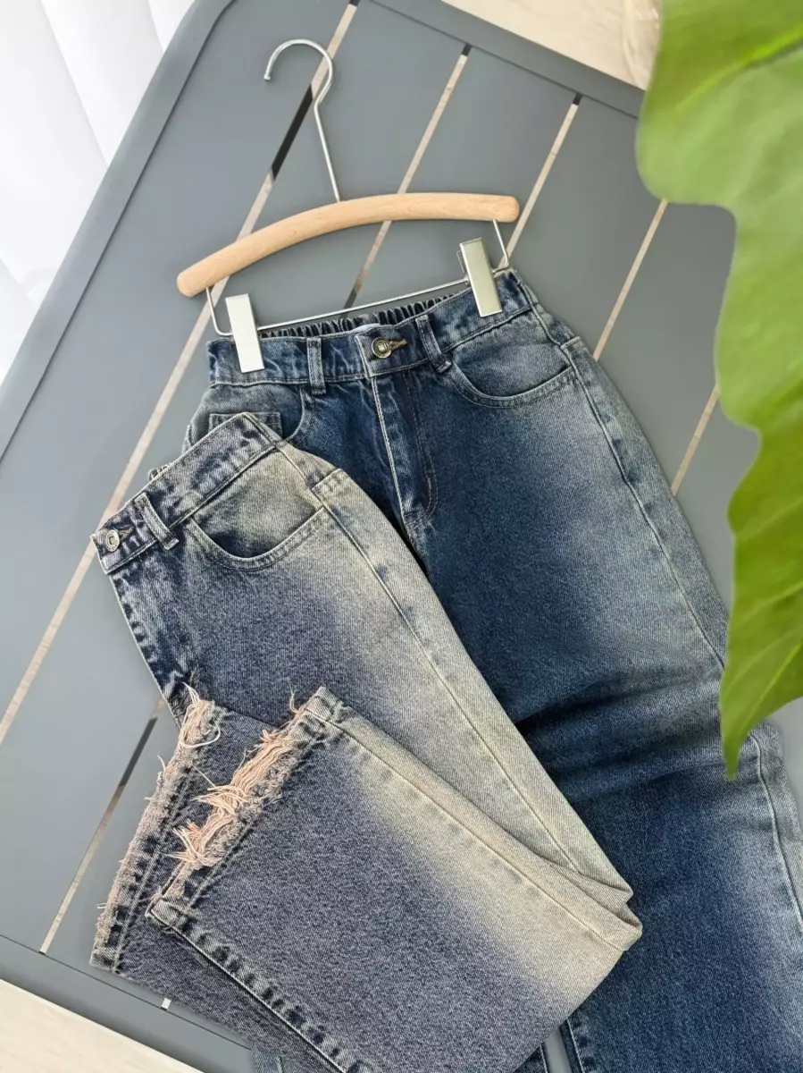 شلوار بگ بغل آبرنگی3 (20974) کد100444