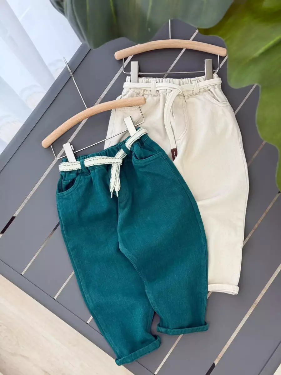 شلوار مام کتان کد101148