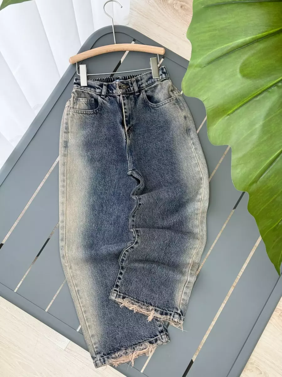 شلوار بگ بغل آبرنگی(20974) کد100443