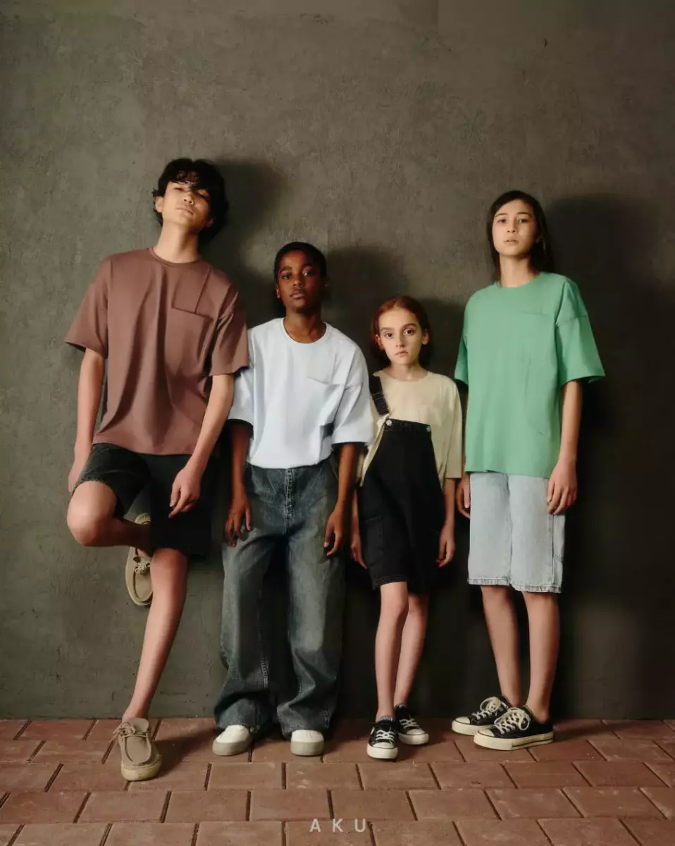 تیشرت رنگین کمان کد1404