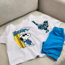 تیشرت و شلوارک پروانه کد819