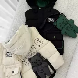 پافر خرس عروسک چرخان کد 100335