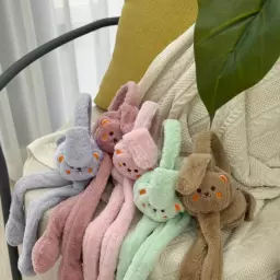 گوش بند گربه گوش نارنجی کد 100596